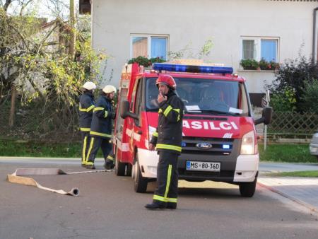 Gasilska vaja ob mesecu požarne varnosti 11